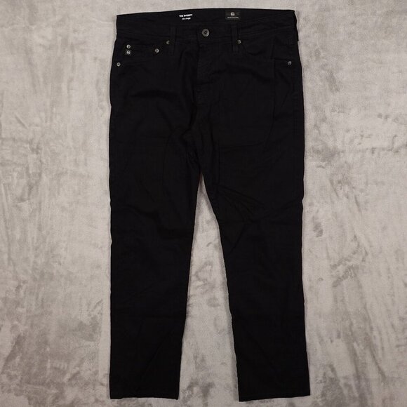 Adriano Goldschmied jeans The Everett slim straight men's 32x32 black - Picture 1 of 12